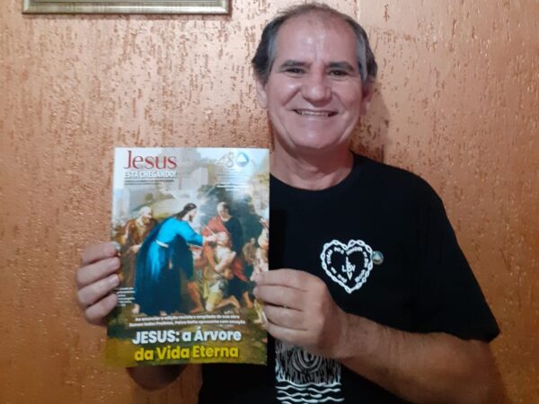 Minha alegria é multiplicar JESUS ESTÁ CHEGANDO!