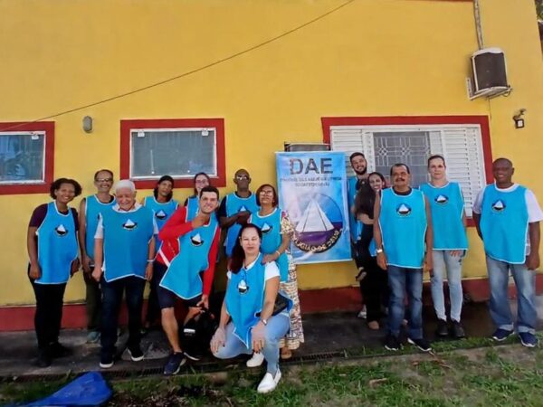 A alegria de atuar voluntariamente no DAE