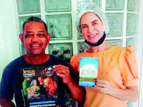 Alegria de ser multiplicador voluntário da JESUS ESTÁ CHEGANDO!