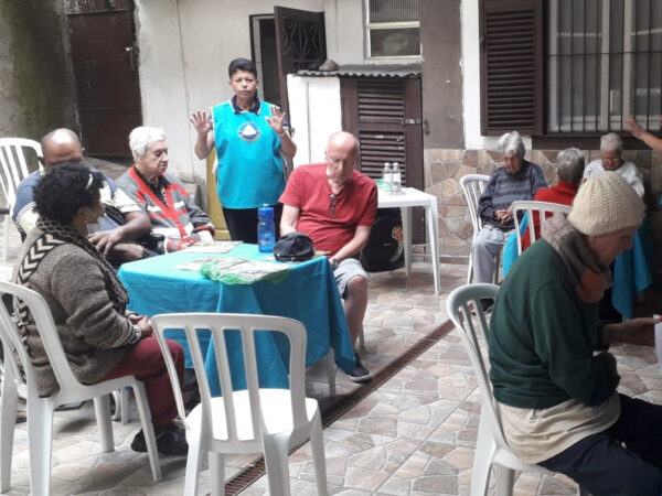Visitas fraternas colaboram para a saúde dos idosos