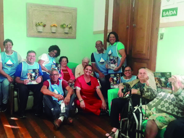 Na visita do DAE, Irmã relata: “Senti a presença dos Amigos Espirituais. Isso me deixou fortalecida e muito feliz!”