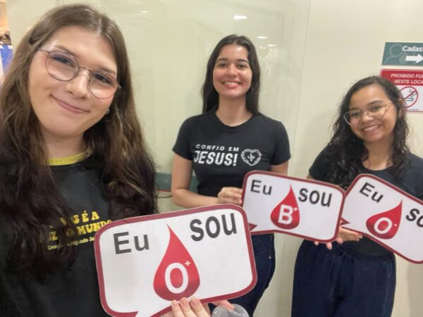 Juventude Legionária de Campo Grande/MS realiza doação voluntária de sangue no Hemosul