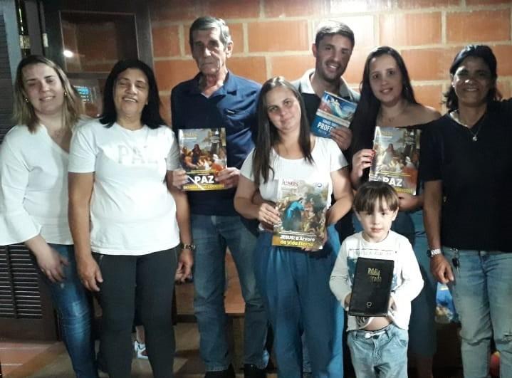 Cruzada no Lar do Casal Legionário Juliana e Anderson Glizente de Petrópolis/RJ