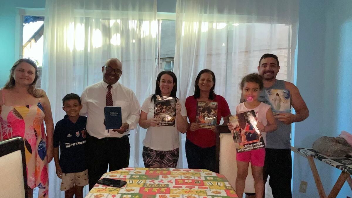 Cruzada no Lar da Irmã Michele Ribeiro, de Araruama/RJ.