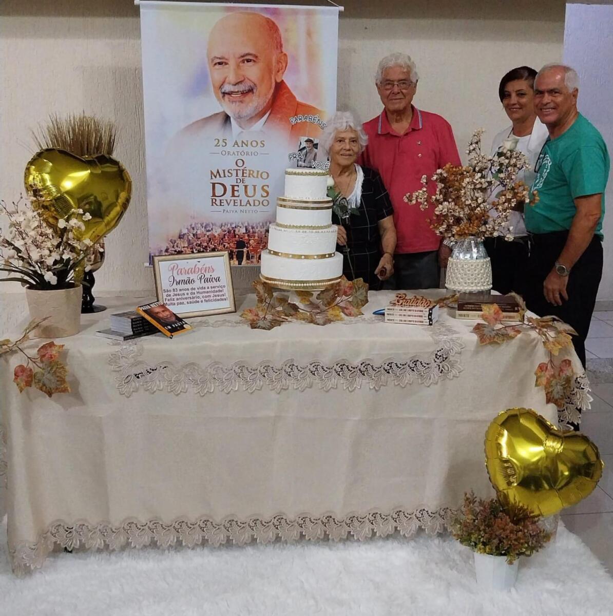 Alegria legionária da Família Santana Barcelos Silva, de Uberlândia/MG.